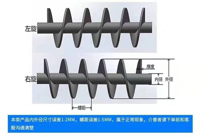 钦州市不锈钢螺旋叶片螺旋输送机 - 哪里好